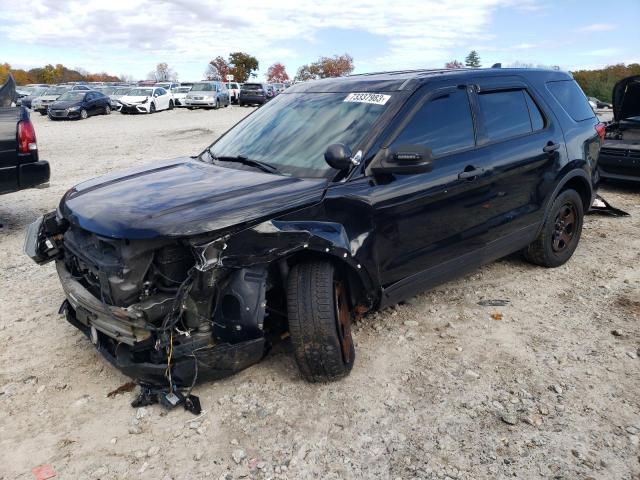 1FM5K8AR2GGA86811 - 2016 FORD EXPLORER POLICE INTERCEPTOR BLACK photo 1