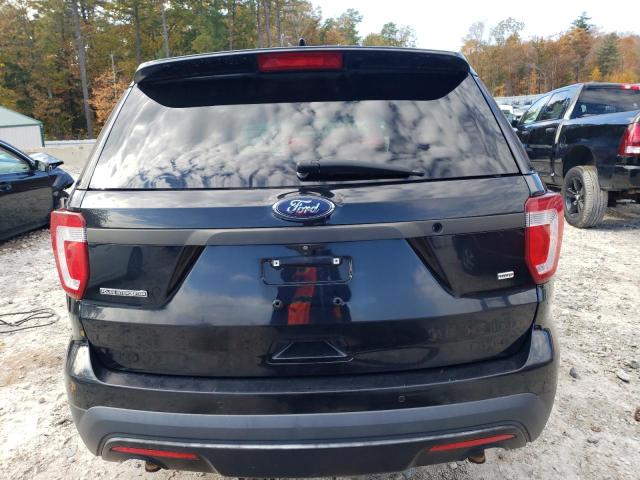 1FM5K8AR2GGA86811 - 2016 FORD EXPLORER POLICE INTERCEPTOR BLACK photo 6