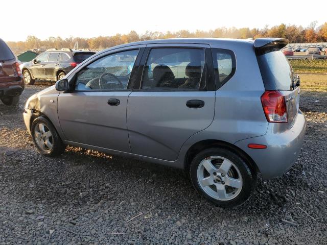 KL1TG666X6B650126 - 2006 CHEVROLET AVEO LT GRAY photo 2