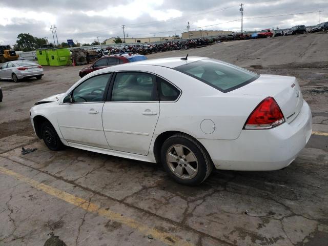 2G1WF5E37C1249518 - 2012 CHEVROLET IMPALA LS WHITE photo 2