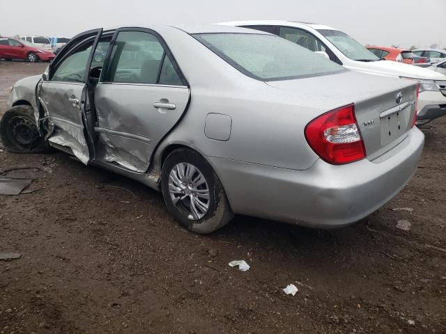 4T1BE32K73U737876 - 2003 TOYOTA CAMRY LE SILVER photo 2