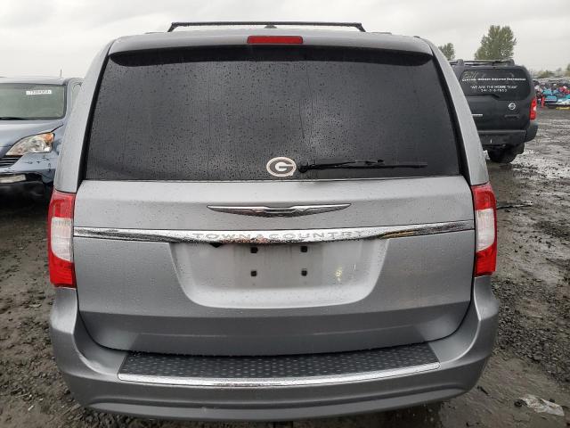 2C4RC1BG6ER217080 - 2014 CHRYSLER TOWN & COU TOURING SILVER photo 6