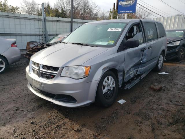 2C4RDGBG0FR541899 - 2015 DODGE GRAND CARA SE SILVER photo 1