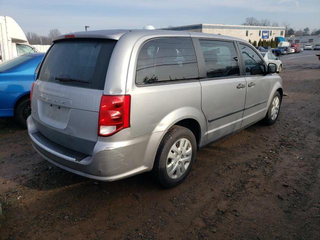 2C4RDGBG0FR541899 - 2015 DODGE GRAND CARA SE SILVER photo 3