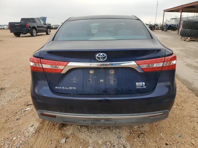 4T1BD1EB9DU016821 - 2013 TOYOTA AVALON HYBRID BLUE photo 6