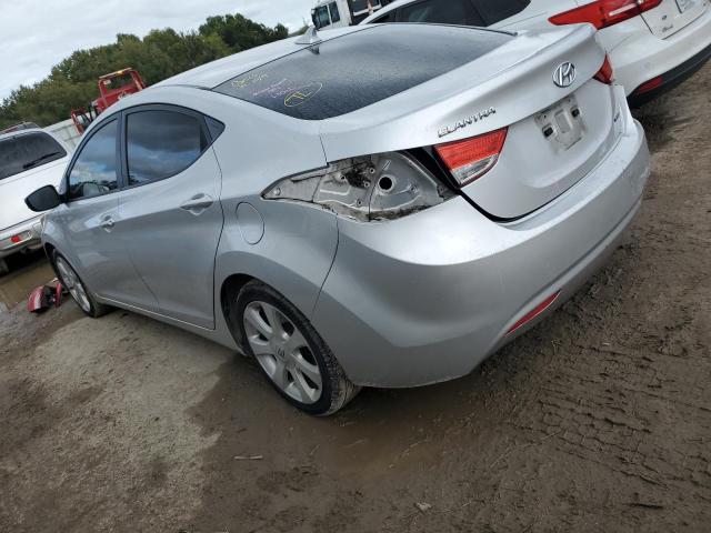 KMHDH4AE4BU151622 - 2011 HYUNDAI ELANTRA GLS SILVER photo 2