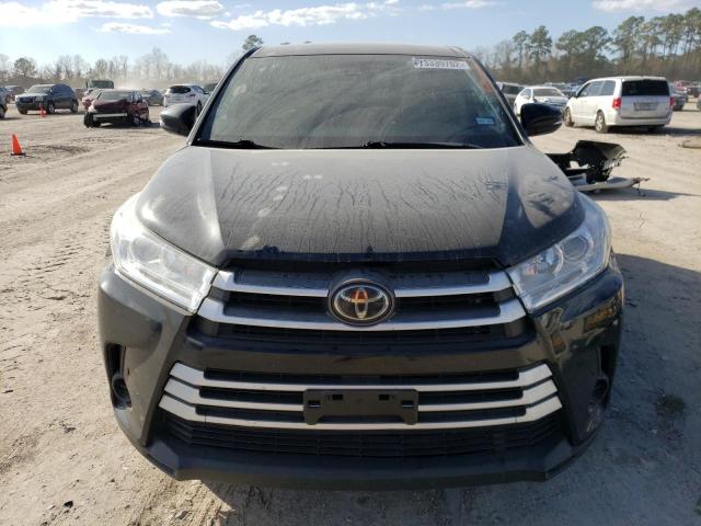 5TDBZRFH0JS843792 - 2018 TOYOTA HIGHLANDER LE BLACK photo 5