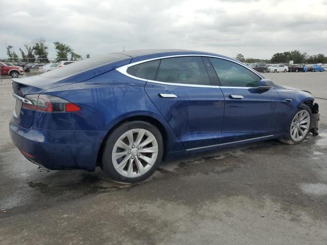 5YJSA1E17GF176214 - 2016 TESLA MODEL S BLUE photo 3