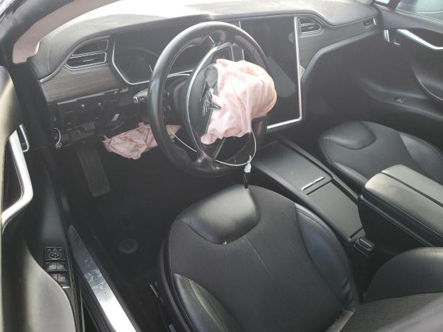 5YJSA1E17GF176214 - 2016 TESLA MODEL S BLUE photo 8