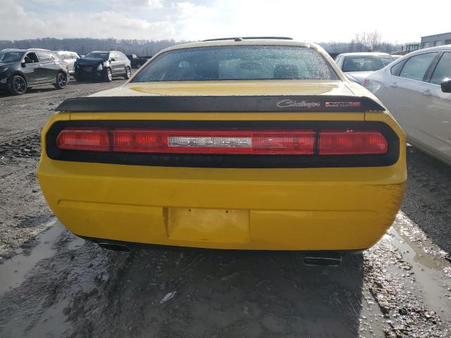 2B3CJ7DW7AH158013 - 2010 DODGE CHALLENGER SRT-8 黄色 照片 6