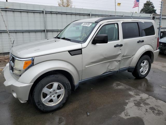 1D8GU28K89W514386 - 2009 DODGE NITRO SE BEIGE photo 1