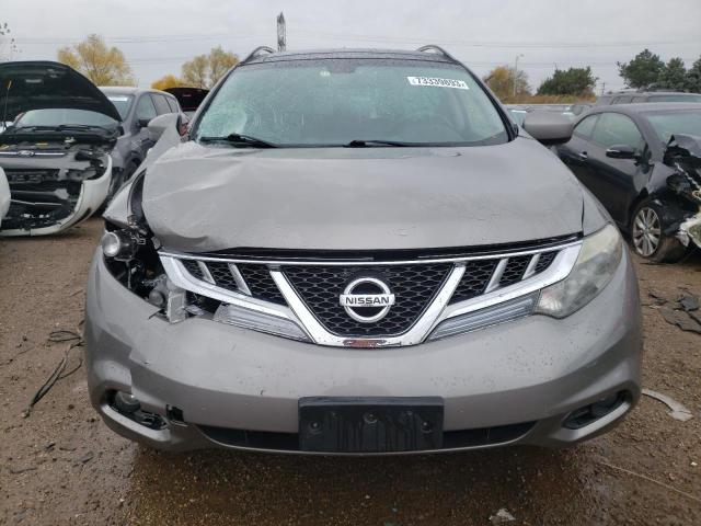 JN8AZ1MW3CW234377 - 2012 NISSAN MURANO S GRAY photo 5