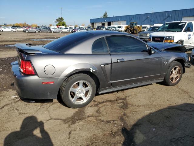 1FAFP40474F123996 - 2004 FORD MUSTANG GRAY photo 3