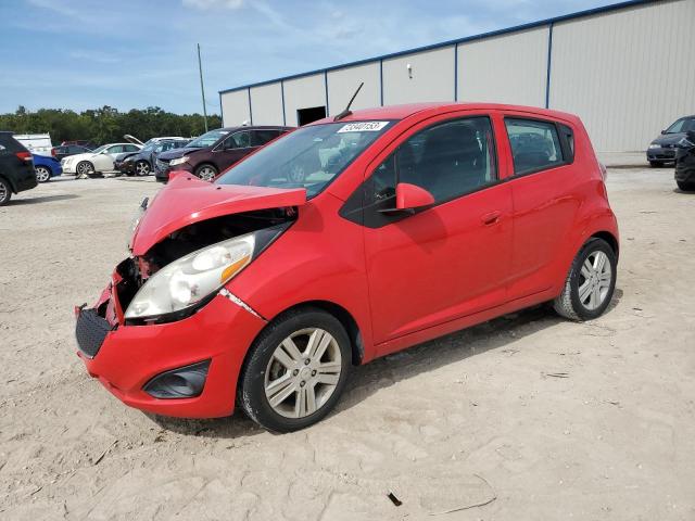 KL8CD6S94EC511497 - 2014 CHEVROLET SPARK 1LT RED photo 1