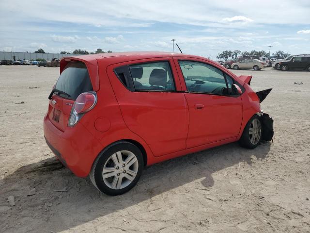 KL8CD6S94EC511497 - 2014 CHEVROLET SPARK 1LT RED photo 3