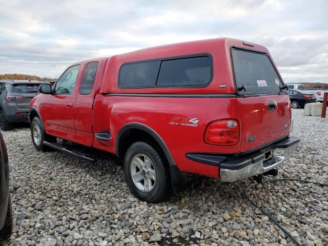 2FTRX08L23CA51031 - 2003 FORD F150 RED photo 2