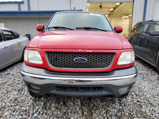 2FTRX08L23CA51031 - 2003 FORD F150 RED photo 5