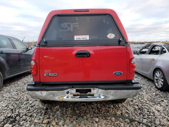 2FTRX08L23CA51031 - 2003 FORD F150 RED photo 6