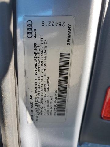 WAUD3BF27PN002609 - 2023 AUDI A6 PREMIUM SILVER photo 12