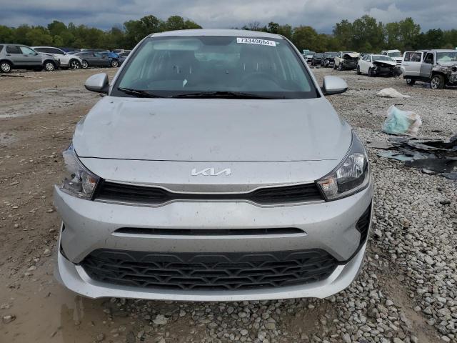 3KPA24AD6PE578497 - 2023 KIA RIO LX SILVER photo 5