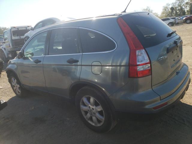 5J6RE4H42BL062311 - 2011 HONDA CR-V SE BLUE photo 2