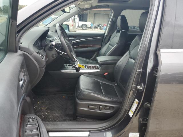 5FRYD4H48EB026634 - 2014 ACURA MDX TECHNOLOGY GRAY photo 7