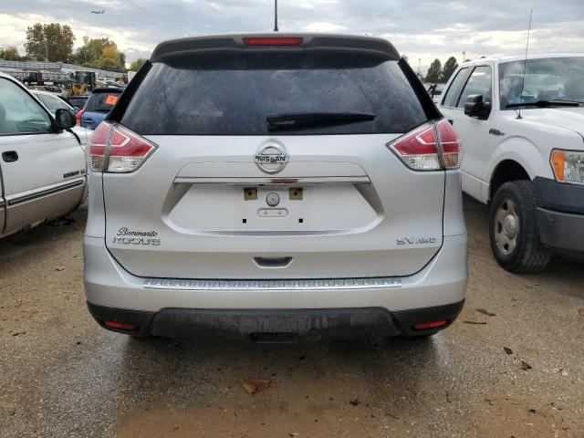 KNMAT2MVXGP724941 - 2016 NISSAN ROGUE S SILVER photo 6