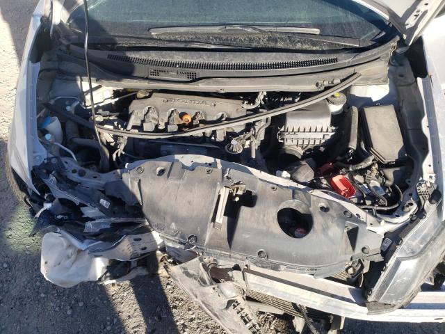 2HGFB2F47DH100383 - 2013 HONDA CIVIC LX SILVER photo 11