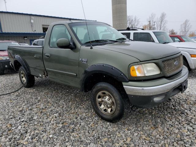 2FTPF18L93CA50040 - 2003 FORD F150 GREEN photo 4