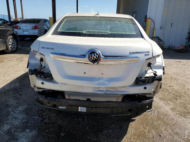 1G4GE5ED3BF250868 - 2011 BUICK LACROSSE CXS WHITE photo 6