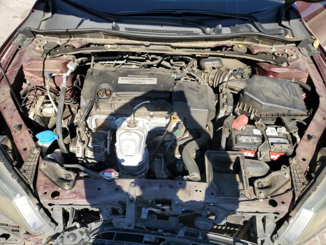 1HGCR2F73DA009604 - 2013 HONDA ACCORD EX MAROON photo 11