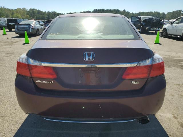 1HGCR2F73DA009604 - 2013 HONDA ACCORD EX MAROON photo 6