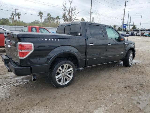 1FTFW1CT1EFA24624 - 2014 FORD F150 SUPERCREW BLACK photo 3