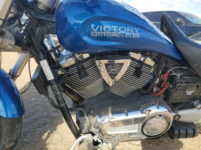 5VPHB26L773001571 - 2007 VICTORY MOTORCYCLES HAMMER CALIFORNIA BLUE photo 7