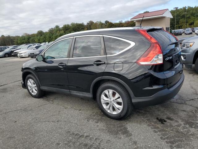 2HKRM4H78DH678993 - 2013 HONDA CR-V EXL BLACK photo 2