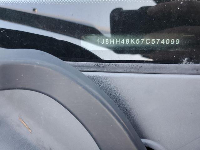 1J8HH48K57C574099 - 2007 JEEP COMMANDER 黑色 照片 12