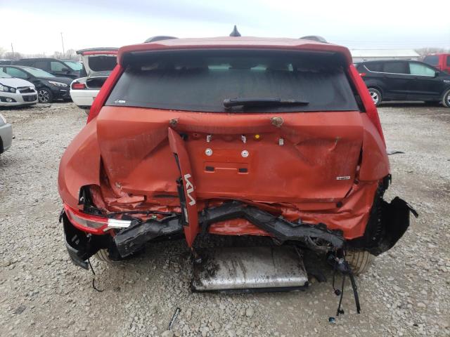 KNDCR3LE0P5057274 - 2023 KIA NIRO EX ORANGE photo 6