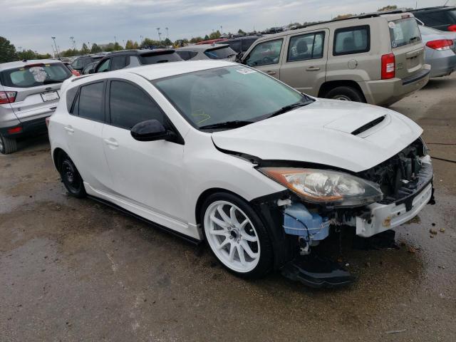 JM1BL1L32D1798769 - 2013 MAZDA SPEED 3 WHITE photo 4