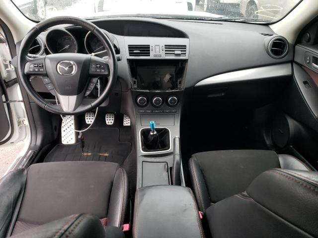 JM1BL1L32D1798769 - 2013 MAZDA SPEED 3 WHITE photo 8