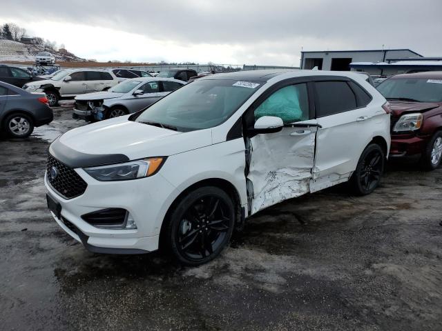 2FMPK4AP7LBA64997 - 2020 FORD EDGE ST WHITE photo 1