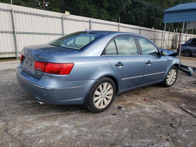 5NPEU4AF2AH585124 - 2010 HYUNDAI SONATA SE BLUE photo 3