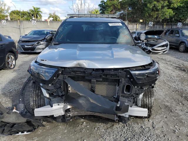 1FM5K8AB5MGA46916 - 2021 FORD EXPLORER POLICE INTERCEPTOR GRAY photo 5