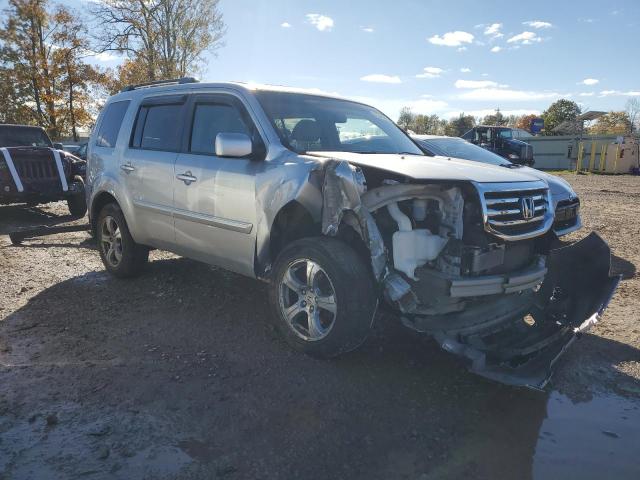 5FNYF4H54DB043482 - 2013 HONDA PILOT EXL SILVER photo 4