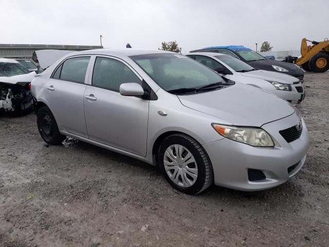 1NXBU4EE3AZ294444 - 2010 TOYOTA COROLLA BASE SILVER photo 4