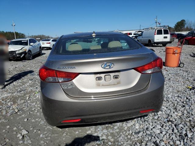 5NPDH4AE4DH382599 - 2013 HYUNDAI ELANTRA GLS BEIGE photo 6