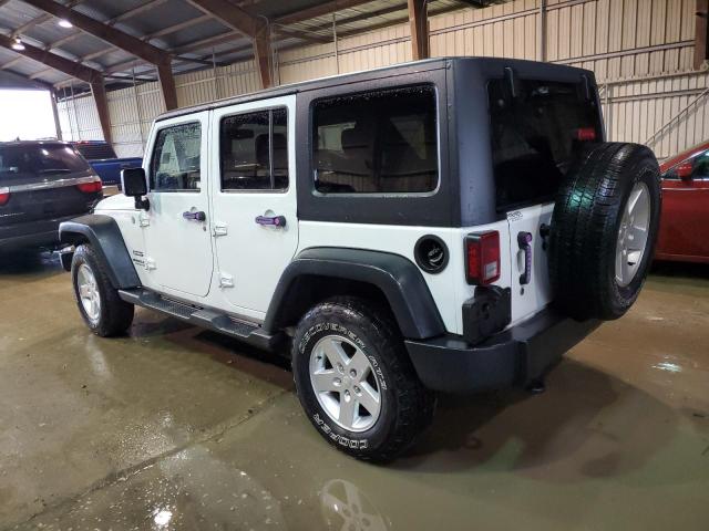 1C4BJWDG1FL730071 - 2015 JEEP WRANGLER U WHITE photo 2