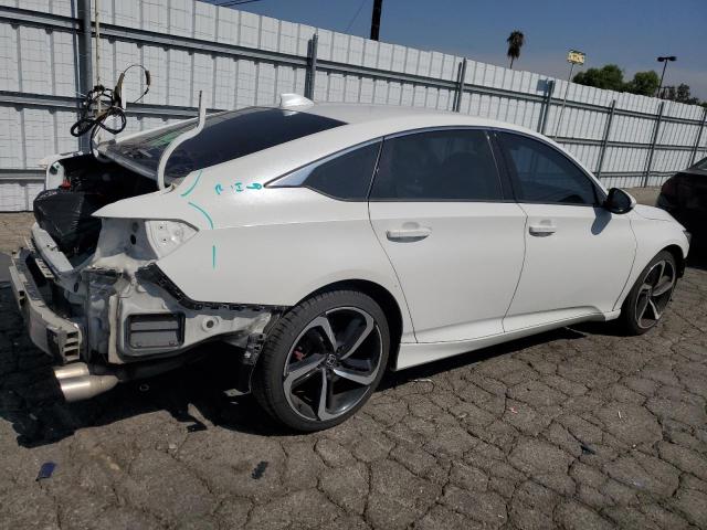 1HGCV1F11JA256181 - 2018 HONDA ACCORD LX WHITE photo 3