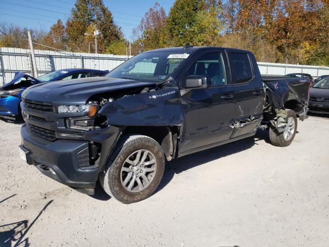 1GCRYEED5KZ269683 - 2019 CHEVROLET SILVERADO K1500 RST GRAY photo 1