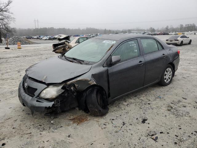 2T1BU40E59C178375 - 2009 TOYOTA COROLLA BASE GRAY photo 1