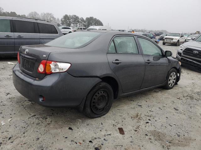 2T1BU40E59C178375 - 2009 TOYOTA COROLLA BASE GRAY photo 3